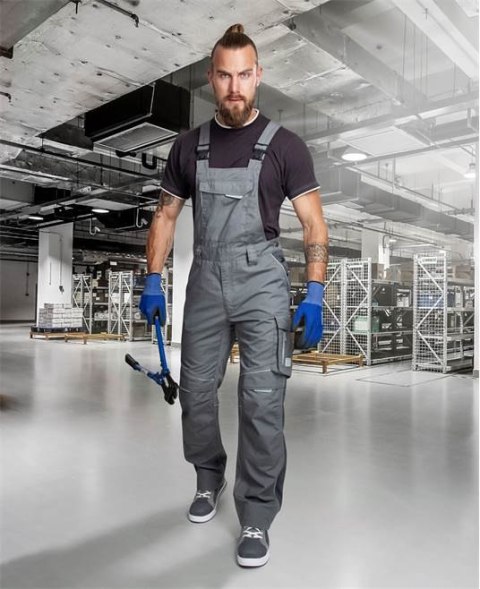 spodnie robocze ogrodniczki Urban+ H6467 Ardon szare