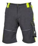 krótkie spodenki robocze Neon H6440 Ardon czarno-żółte krótkie spodenki robocze Neon H6440 Ardon czarno-żółte