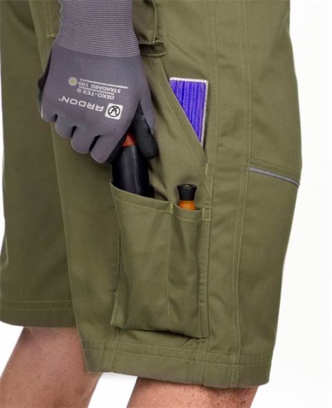 krótkie spodenki męskie Ardon Summer H6129 khaki krótkie spodenki męskie Ardon Summer H6129 khaki