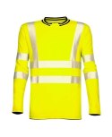 koszulka robocza ostrzegawcza z długim rękawem H5926 Signal HiViz Ardob żółta koszulka robocza ostrzegawcza z długim rękawem H5926 Signal HiViz Ardob żółta