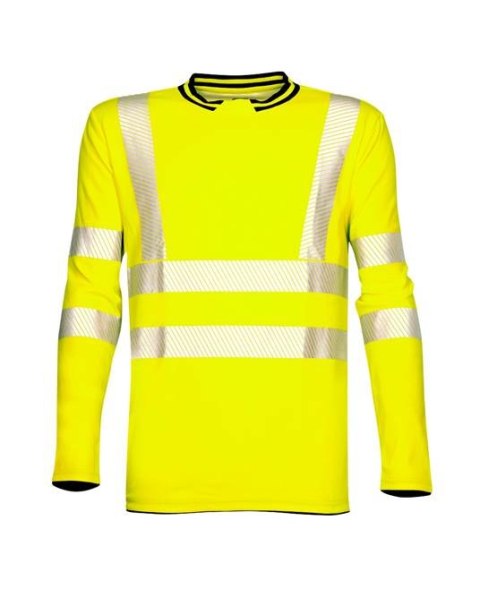 koszulka robocza ostrzegawcza z długim rękawem H5926 Signal HiViz Ardob żółta koszulka robocza ostrzegawcza z długim rękawem H5926 Signal HiViz Ardob żółta