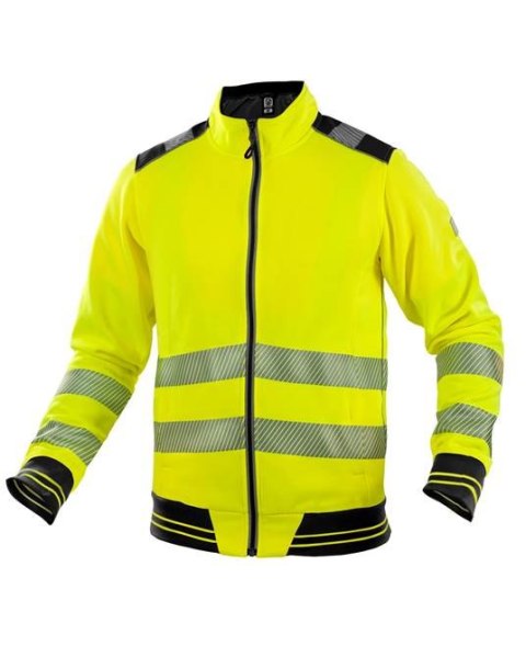 bluza odblaskowa polarowa H5956 Ardon Signal HiViz żółto-czarna bluza odblaskowa polarowa H5956 Ardon Signal HiViz żółto-czarna