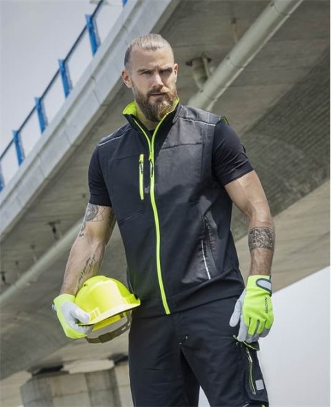 kamizelka robocza softshell Vision H9199 Ardon czarno-żółta kamizelka robocza softshell Vision H9199 Ardon czarno-żółta
