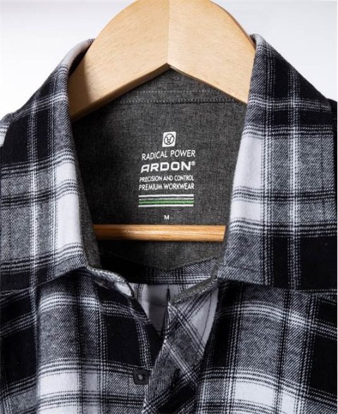 koszula bhp 100% bawełna Ardon H9747 Optiflannels czarna koszula bhp 100% bawełna Ardon H9747 Optiflannels czarna