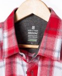 flanelowa koszula bhp Ardon H9751 Optiflannels czerwona
