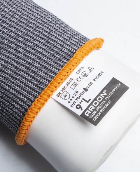 rękawice bhp odporne na przecięcia powlekane pianką nitrylową A5116 Cut Touch Oil 4B Ardon