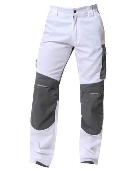 spodnie bhp do pasa Summer H5624 Ardon skrócone białe spodnie bhp do pasa Summer H5624 Ardon skrócone białe