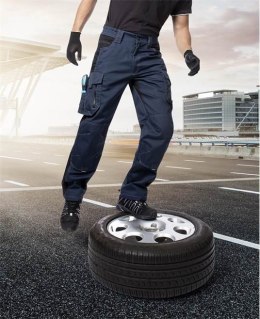 spodnie robocze do pasa Vision H9185 Ardon przedłużone granatowe