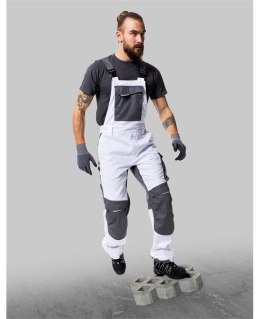 spodnie robocze ogrodniczki Summe H5627 Ardon skrócone białe