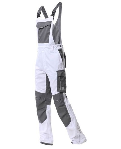 ogrodniczki robocze H5626 Summer Ardon białe ogrodniczki robocze H5626 Summer Ardon białe