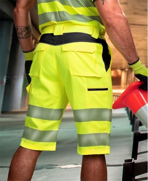 spodnie robocze krótkie ostrzegawcze Signal H5937 Ardon żółte spodnie robocze krótkie ostrzegawcze Signal H5937 Ardon żółte