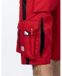 krótkie spodenki męskie H6504 Ardon Urban+ czerwono-czarne krótkie spodenki męskie H6504 Ardon Urban+ czerwono-czarne