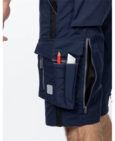 szorty do pracy H6501 Urban+ Ardon niebiesko-czarne szorty do pracy H6501 Urban+ Ardon niebiesko-czarne