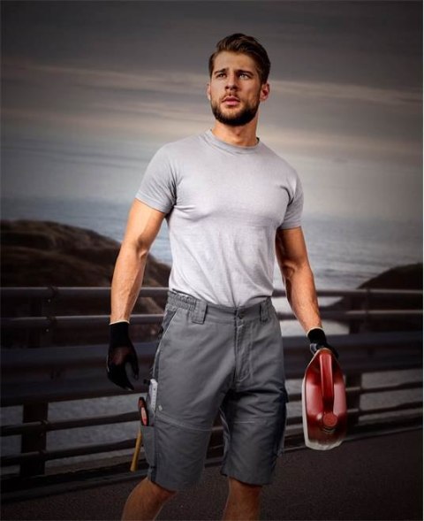 spodnie robocze krótkie Urban+ H6500 Ardon szare spodnie robocze krótkie Urban+ H6500 Ardon szare