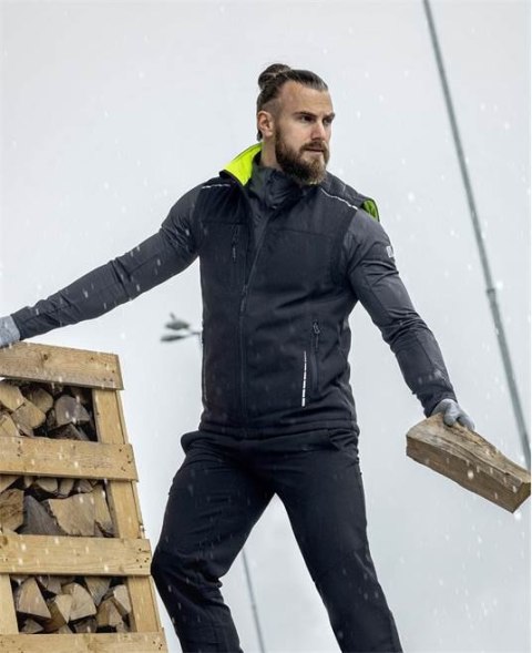 kamizelka robocza zimowa softshellowa Vision Winter H5972 Ardon czarno-żółte kamizelka robocza zimowa softshellowa Vision Winter H5972 Ardon czarno-żółte