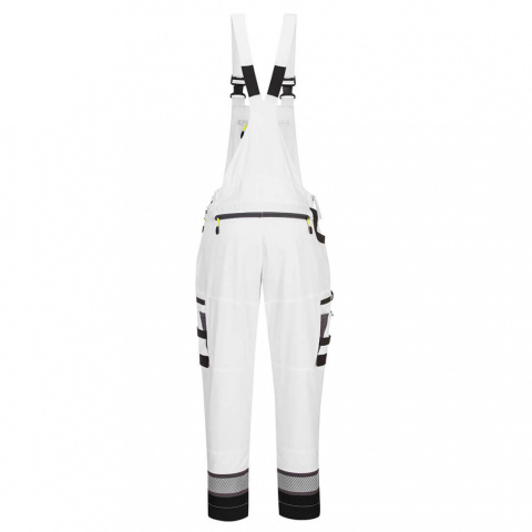 Portwest DX441 spodnie robocze ogrodniczki DX4 białe Portwest DX441 spodnie robocze ogrodniczki DX4 białe