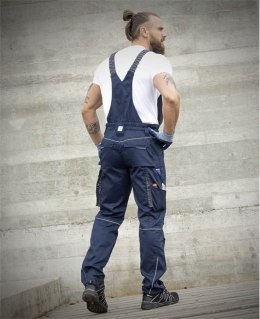 spodnie robocze ogrodniczki Summer H6136 Ardon przedłużone ciemnoniebieskie