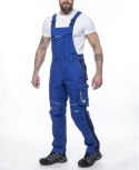 Ardon Urban+ H6544 spodnie robocze ogrodniczki skrócone niebieski royal