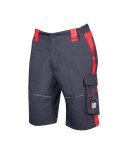 szorty robocze H6406 Neon Ardon szaro-czerwone