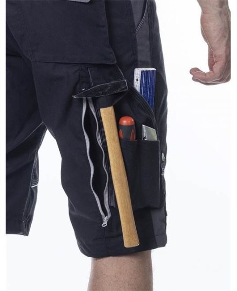 krótkie spodnie bhp Ardon H6537 Urban+ czarno-szare krótkie spodnie bhp Ardon H6537 Urban+ czarno-szare