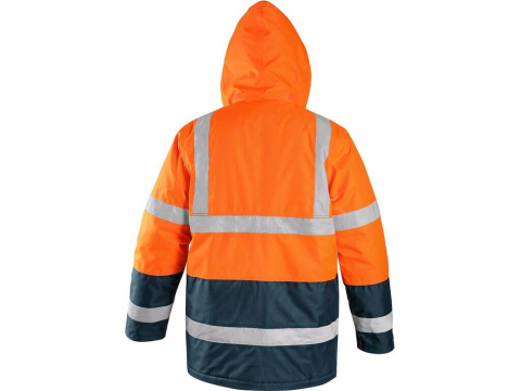 CXS Canis Oxford kurtka robocza ocieplana męska ostrzegawcza CXS Canis Oxford kurtka robocza ocieplana męska ostrzegawcza