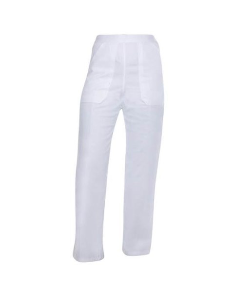 spodnie bhp do pasa damskie Sander H7054 Ardon białe