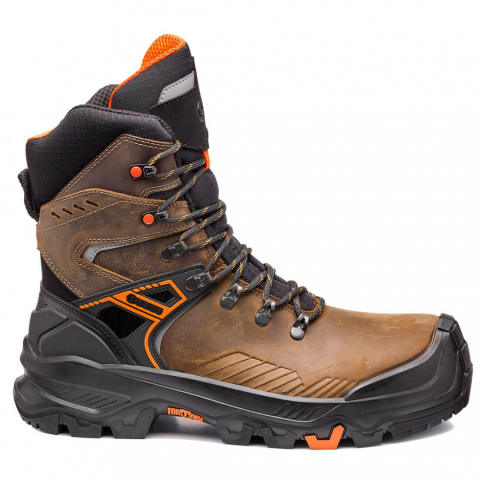 trzewiki robocze S3 T-REX TOP/T-WALL TOP B1610 Base Protection brązowo-pomarańczowe