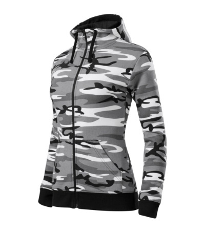 bluza robocza damska Camo Zipper C20 Malfini szara bluza robocza damska Camo Zipper C20 Malfini szara