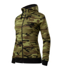 bluza robocza damska Camo Zipper C20 Malfini zielona bluza robocza damska Camo Zipper C20 Malfini zielona