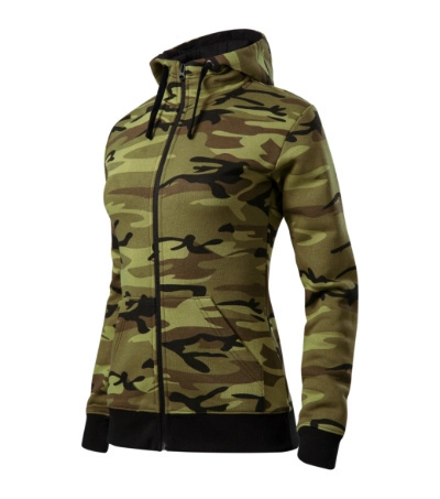 bluza robocza damska Camo Zipper C20 Malfini zielona bluza robocza damska Camo Zipper C20 Malfini zielona