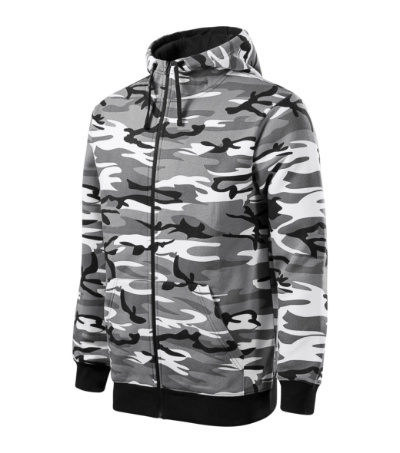 bluza robocza męska Camo Zipper C19 Malfini szary bluza robocza męska Camo Zipper C19 Malfini szary