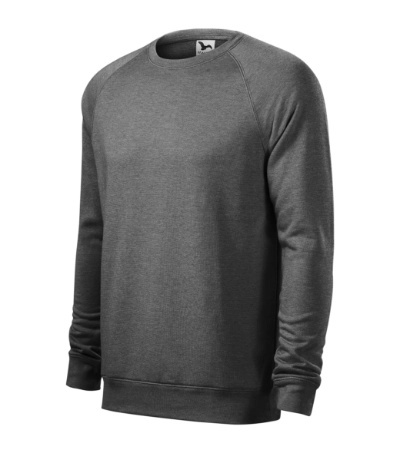 bluza robocza męska Merger 415 Malfini czarny melanż