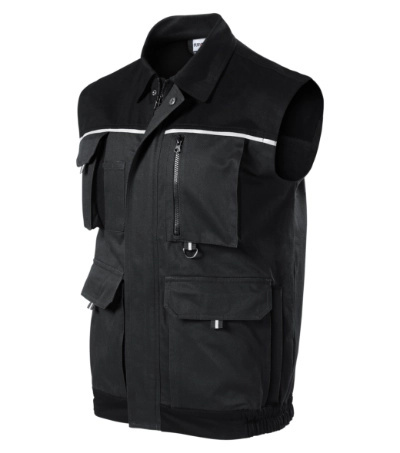 kamizelka robocza męska Woody W52 Rimeck grafitowa kamizelka robocza męska Woody W52 Rimeck grafitowa