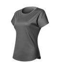 koszulka robocza damska Chance (GRS) 811 Malfini czarny melanż koszulka robocza damska Chance (GRS) 811 Malfini czarny melanż