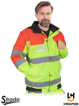 kurtka robocze ostrzegawcza ocieplana 2w1 Strada L.Hollman