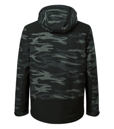 Rimeck W56 kurtka robocza zimowa softshell męska Vertex Camo kamuflaż dark gray Rimeck W56 kurtka robocza zimowa softshell męska Vertex Camo kamuflaż dark gray