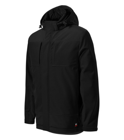 kurtka robocza zimowa softshell męska Vertex W55 Rimeck czarna kurtka robocza zimowa softshell męska Vertex W55 Rimeck czarna