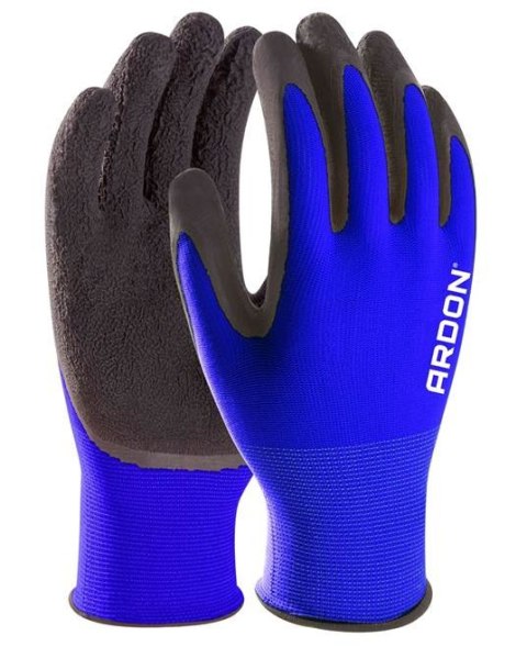 Ardon AR8007 Petrax rękawice robocze powlekane pianką lateksową niebieskie Ardon AR8007 Petrax rękawice robocze powlekane pianką lateksową niebieskie
