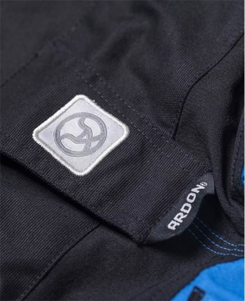 H6084 4Xstretch Ardon ogrodniczki bhp niebieskie H6084 4Xstretch Ardon ogrodniczki bhp niebieskie