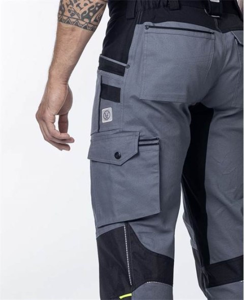 ogrodniczki bhp H6098 4Xstretch Ardon szare ogrodniczki bhp H6098 4Xstretch Ardon szare