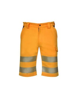 spodnie robocze krótkie odblaskowe H5966 Signal+ Ardon pomarańczowo-czarne