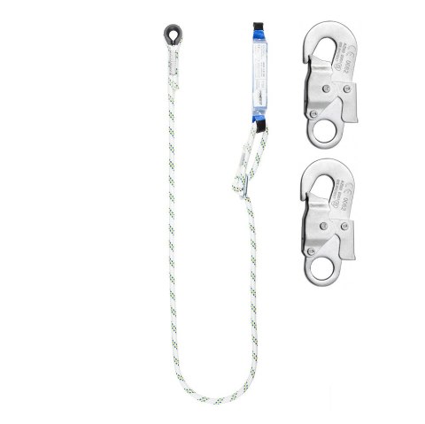 AMORTYZATOR Z LINKĄ REGULOWANĄ LB100 I ZATRZAŚNIKAMI 2x AZ002 DŁ. 2 m AMORTYZATOR Z LINKĄ REGULOWANĄ LB100 I ZATRZAŚNIKAMI 2x AZ002 DŁ. 2 m