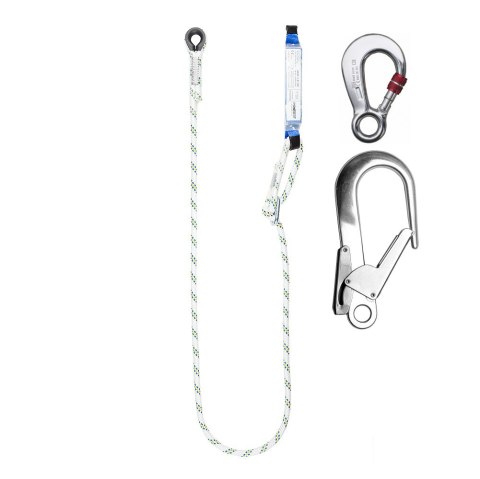 AMORTYZATOR Z LINKĄ REGULOWANĄ LB100 I ZATRZAŚNIKAMI AZ003 I AZ023 DŁ. 2 m AMORTYZATOR Z LINKĄ REGULOWANĄ LB100 I ZATRZAŚNIKAMI AZ003 I AZ023 DŁ. 2 m