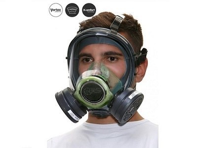 BLS 5600 Maska pełnotwarzowa filtrująca silikonowa