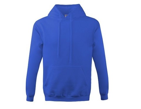 BLUZA Z KAPTUREM 280G NIEBIESKA ROZM. S