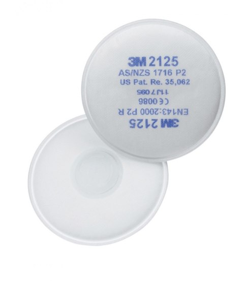 FILTR PRZECIWPYŁOWY 3M KAT. P2 - 2125 FILTR PRZECIWPYŁOWY 3M KAT. P2 - 2125