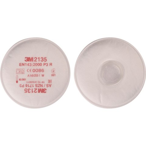 FILTR PRZECIWPYŁOWY 3M KAT. P3 - 2135 FILTR PRZECIWPYŁOWY 3M KAT. P3 - 2135