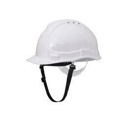 HEŁM PRZEMYSŁOWY BRATEK-3 Z PASKIEM BIAŁY PROCERA