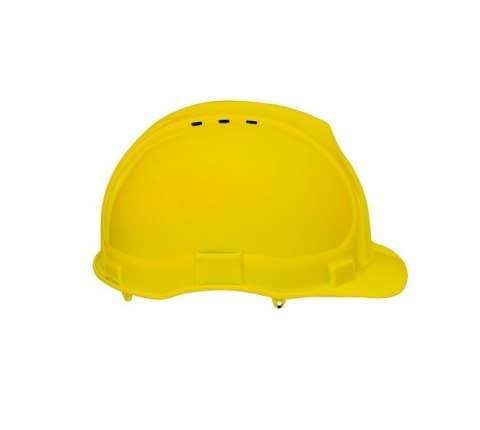 HEŁM PRZEMYSŁOWY Z PASKIEM BRATEK-3 PROCERA ŻÓŁTY HEŁM PRZEMYSŁOWY Z PASKIEM BRATEK-3 PROCERA ŻÓŁTY