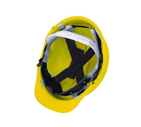 HEŁM PRZEMYSŁOWY Z PASKIEM BRATEK-3 PROCERA ŻÓŁTY HEŁM PRZEMYSŁOWY Z PASKIEM BRATEK-3 PROCERA ŻÓŁTY